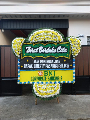 Papan Bunga Duka di Sentani Timur