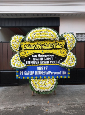 Papan Bunga Duka di Sentani Timur