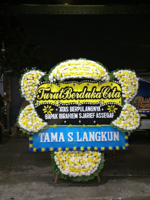Papan Bunga Duka di Sentani Timur