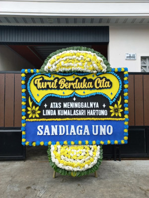 Papan Bunga Duka di Sentani Timur